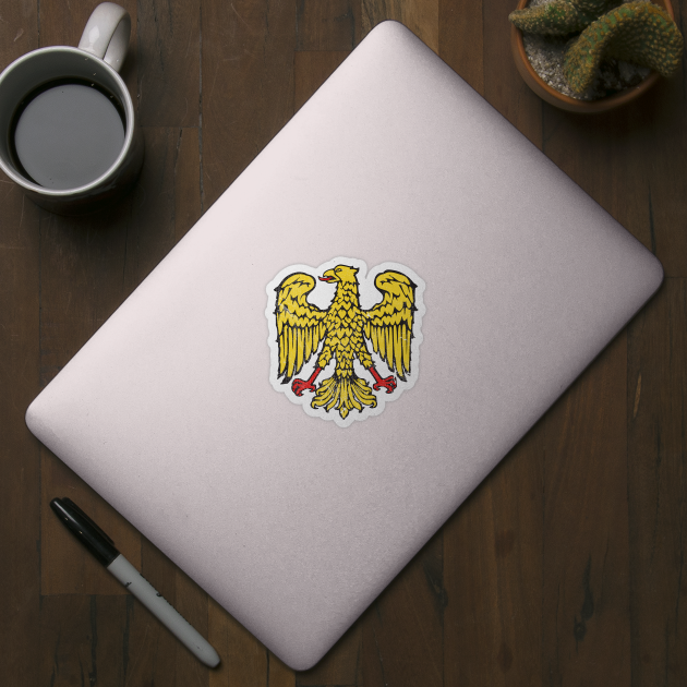 Friuli Eagle Coat of Arms / Vintage Style by DankFutura